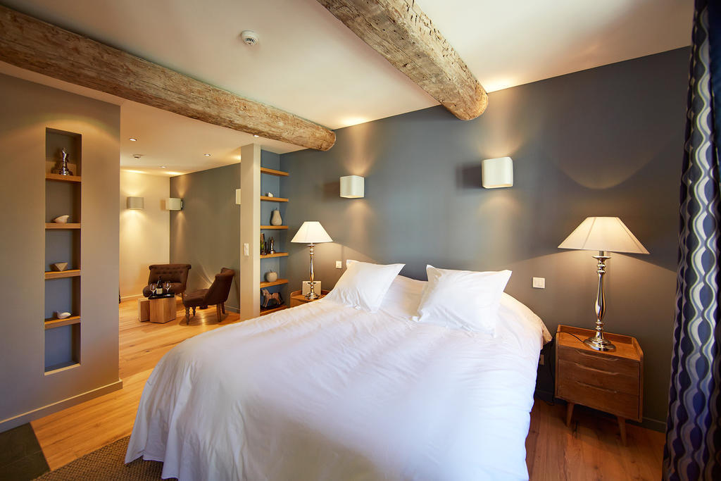 Les Chambres De L'Oustalet, Chambres D'Hotes Et Restaurant Etoile Gigondas Δωμάτιο φωτογραφία