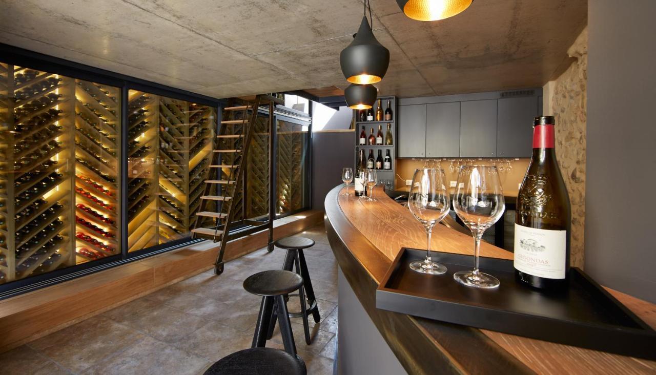 Les Chambres De L'Oustalet, Chambres D'Hotes Et Restaurant Etoile Gigondas Εξωτερικό φωτογραφία